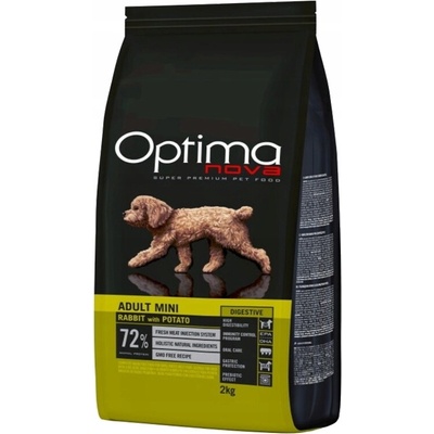 OPTIMAnova dog Adult MINI DIGESTIVE Grain Free Rabbit 2 kg