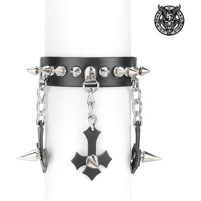 Leather & steel fashion гривна Across the hell- LSF1 151