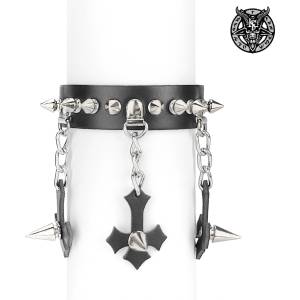 Leather & steel fashion гривна Across the hell- LSF1 151