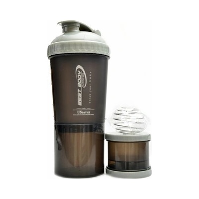Best Body nutrition Shaker US bottle - bílo zlatý