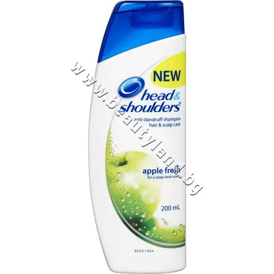 Head & Shoulders Шампоан Head & Shoulders Apple Fresh, p/n 01.02491 - Шампоан против пърхот с аромат на зелена ябълка (01.02491)