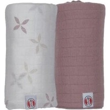 LODGER Swaddler Solid Matcha 2balenie Powder Rose