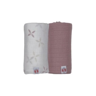 LODGER Swaddler Solid Matcha 2balenie Powder Rose