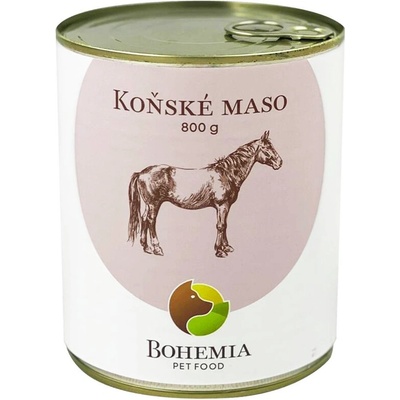 Bohemia Pet Food Koňské ve vlastní šťávě 800 g