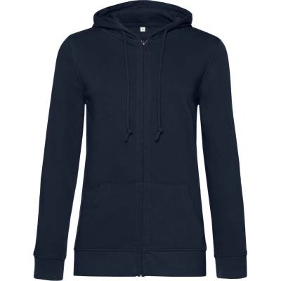 B&C Collection B&C INSPIRE ZIPPED HOOD WOMEN / Дамски суичър с качулка - тъмносин S (01W36Bu3401)