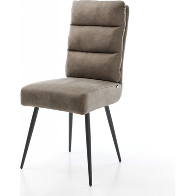 Delife Pela-Flex mikrovlákno taupe vintage zúžená černá taštičkové pružiny