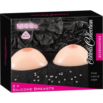 Image 1 of Cottelli Silicone Breasts 2x600g