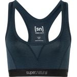 super. natural Дамски спортен сутиен super. natural Women's Tundra 220 Semplice Bra Sports bra - Blueberry - размер XL (114-2951-0215)