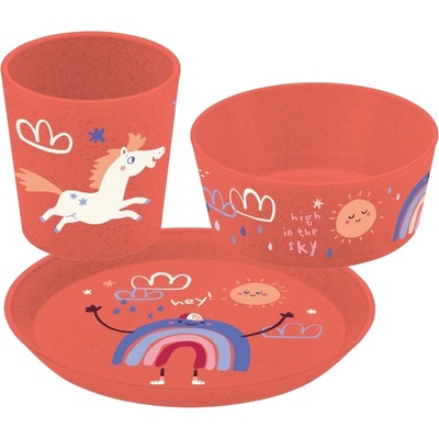 Koziol Детски съдове Connect Organic Dreams 3 части (8337745)