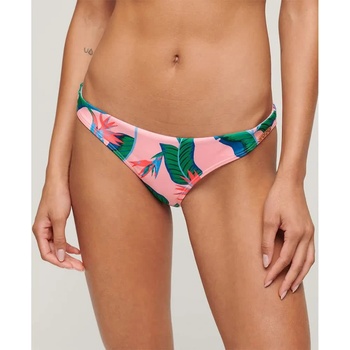 Superdry Tropical Cheeky bikini bottom - Multicolor (Malibu Pink Paradise)