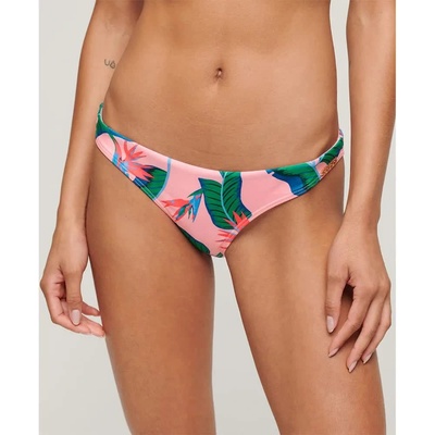 Superdry Tropical Cheeky bikini bottom - Multicolor (Malibu Pink Paradise)