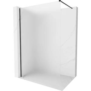 Mexen Kioto-X душ кабина Walk-in 110 x 200 см, матирано 10 мм, черна - 800-110-101-70-30-X (800-110-101-70-30-X)