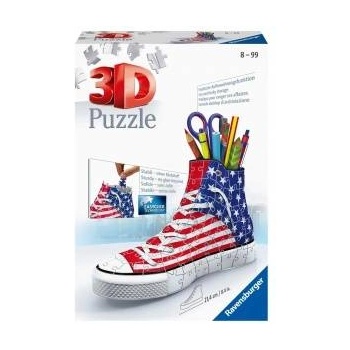 Ravensburger U. S. A 3D Sneaker puzzle pencil case 108pcs