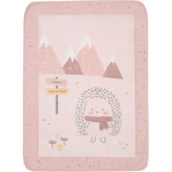 KikkaBoo Супер меко бебешко одеяло 80/110 см Hedge-hugs (kikka-31103020143)