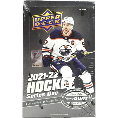 Upper Deck 2021-22 NHL Series One Hobby box