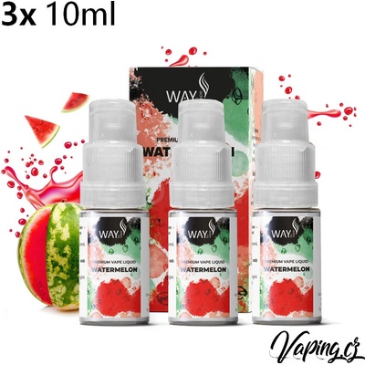 Way to Vape WATERMELON 3 x 10 ml 0 mg