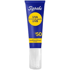 Здраве Sun Крем за лице, SPF50, 30 ml - baby