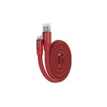 Devia 005402 Ring Y1 micro USB Typ-C red, 0,8m