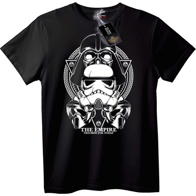 NOONEBRAND Тениска Star Wars Империя - 7XL, Black