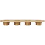 ferm LIVING Soothe 4 свещник, месинг (1104271985)