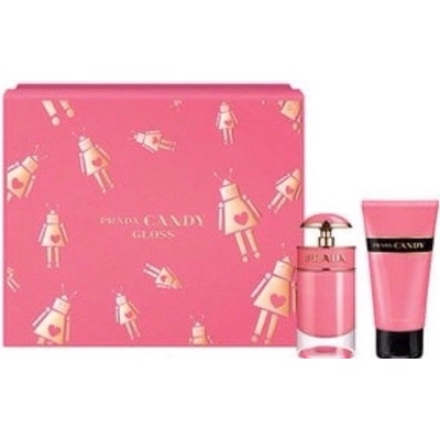 Prada Candy Gloss EDT 50 ml + telové mlieko 75 ml darčeková sada