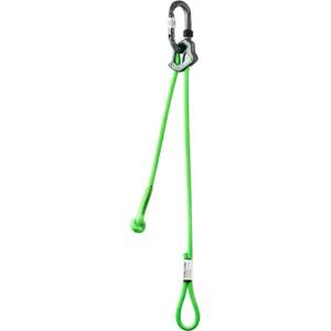 Edelrid Осигурителна примка Edelrid Switch Adjust Personal tether - Neon Green - размер 120 cm (314-0139-0111)