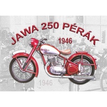 Ceduľa JAWA 250 Pérák