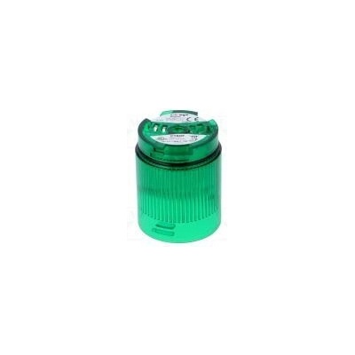 Signalizátor optický LED zelená 24VDC IP65 Ø50x69mm -30÷60°C