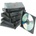 Q-Connect CD/DVD slim box transparent 25pcs (5706002022105)