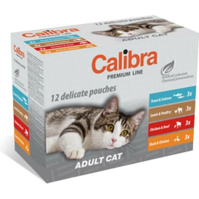 Calibra Premium Line Adult Multipack 12x100 g