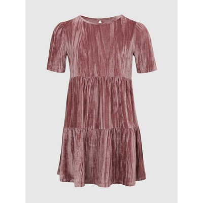 GAP Детска кадифена рокля GAP GAP | Rozov | Момичешки | 104/110