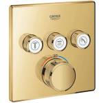 GROHE Grohtherm SmartControl - Скрит термостатичен кран, 3 крана, Cool Sunrise 29126GL0 (29126GL0)