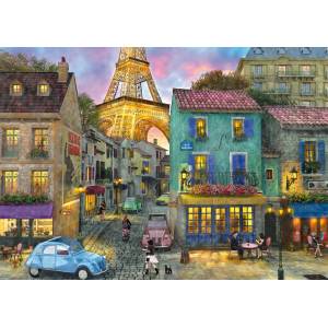Schmidt Spiele - Puzzle The streets of Paris - 1 000 piese