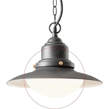 Redo Group 90094 - Резервен абажур за полилей и лампа ELIO, бял (NSUN0468)