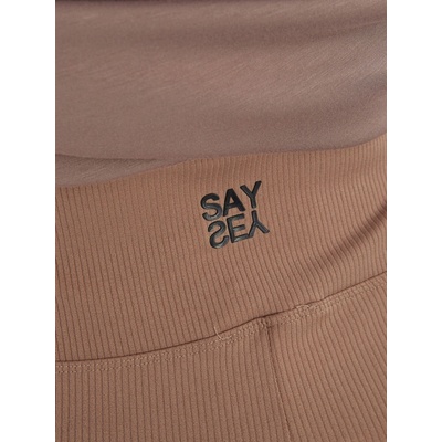 Leggings-RV-LG-9872.22-dark beige hnedá RELEVANCE