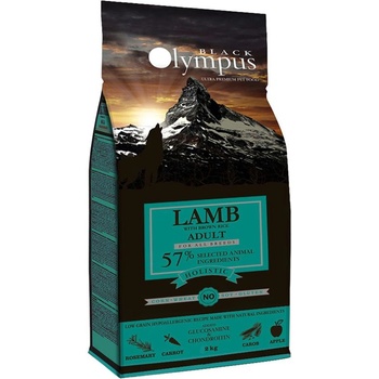 Black Olympus Adult Medium Lamb & Brown Rice 12 кг