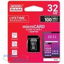 GOODRAM microSDHC 32GB UHS-I U1 + adapter M1AA-0320R11