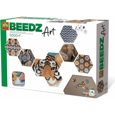 Alltoys Kreativní sada Beedz Art - Hex Safari