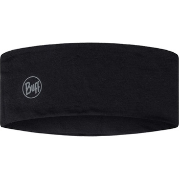 Buff Лента за глава Buff Merino Lightweight Headband - Solid Black - размер One Size (904-3561-0111)