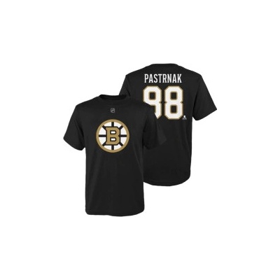 Outerstuff Dětské tričko Boston Bruins David Pastrňák #88 Player Name & Number – Zboží Dáma