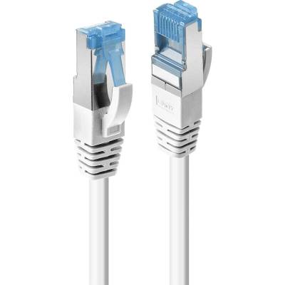 Lindy Пач кабел LINDY 47193, S/FTP, Cat. 6A, 1.5m, бял (47193)