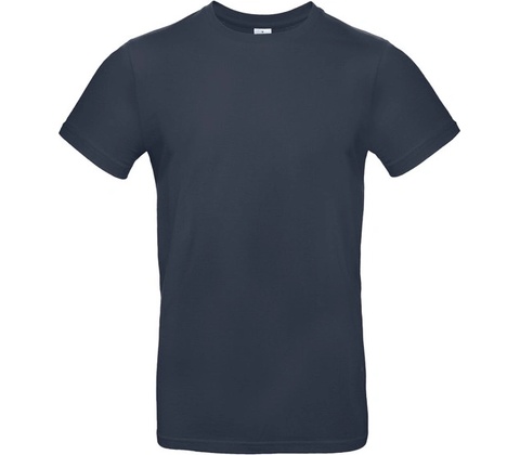 B&C tričko modré navy