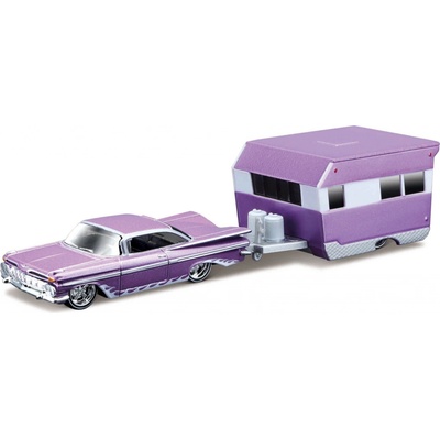 Maisto Design Tow & Go1959 Chevrolet Impala Alameda Trailer1:64