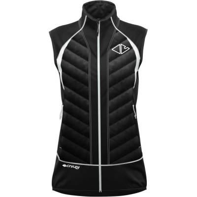 Crazy Idea vesta Vest Channel black