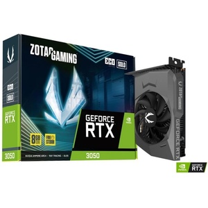 ZOTAC GeForce RTX 3050 ECO SOLO 8GB GDDR6 (ZT-A30500R-10L) Видео карти