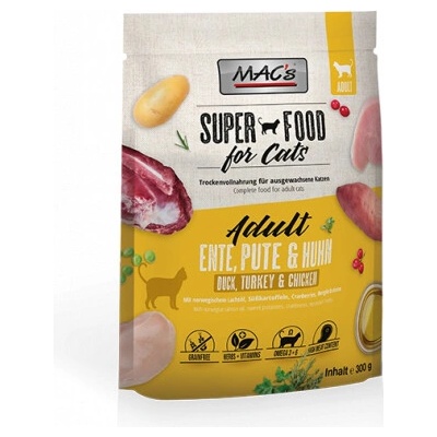 MACs Cat kačica morka a kura 300 g