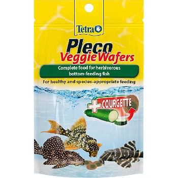 Tetra Pleco Veggie WAFER - Храна за тревопасни рибки 15гр