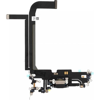 Nabíjecí konektor flex iPhone 13 Pro Max (černý) OEM