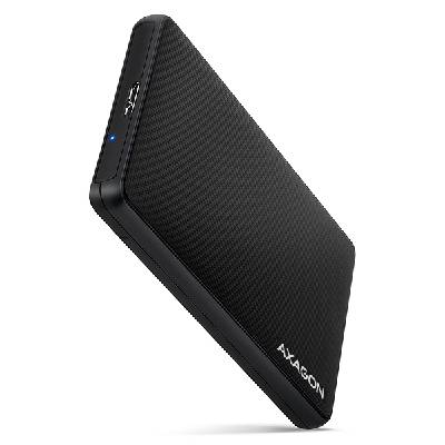 AXAGON EE25-SL, USB 3.2 Gen 1 - SATA 6G, 2.5'' SLIDE box, bezšroubkový, černý EE25-SL