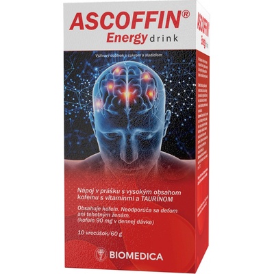 ASCOFFIN Energy drink 10 x 6 g